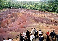 Mauritius land activities chamarel coloured earth private tours